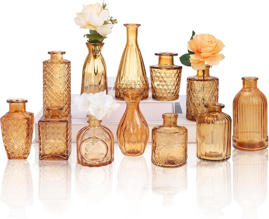 Amber Gold Glass