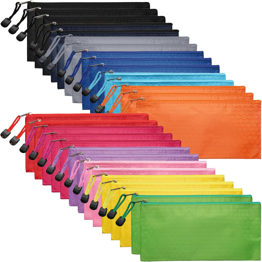 29pcs Zipper, Small Zipper, Waterproof, for Travel Cosmetics 12 Colors