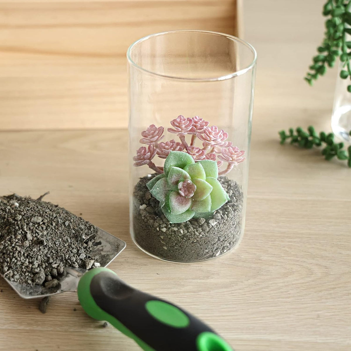 12pcs Glass Cylinder Vases for Centerpieces, Flower Vases Wedding Decorations, 6 Inch Tall Glass Candle Holder for Table Shelf, Floral Vase Bulk for Home Decor