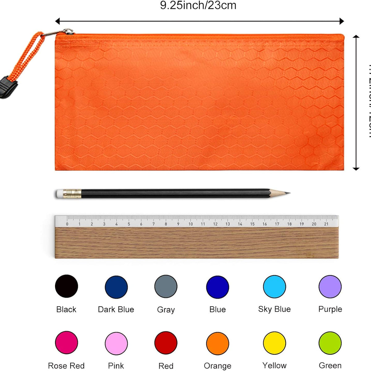 29pcs Zipper, Small Zipper, Waterproof, for Travel Cosmetics 12 Colors