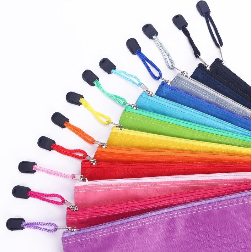 29pcs Zipper, Small Zipper, Waterproof, for Travel Cosmetics 12 Colors